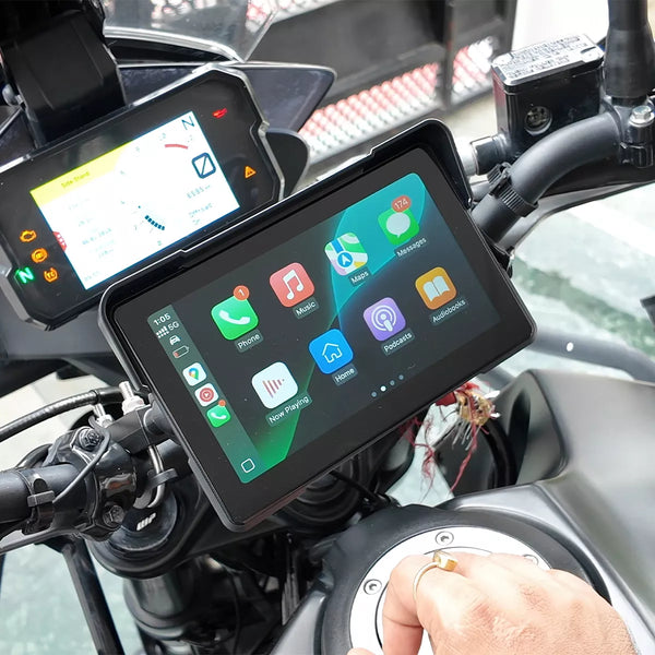C7 7-ιντσών Οθόνη Μοτοσικλέτας με CarPlay & Android Auto