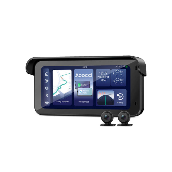 C6 Pro Dashcam Μοτοσικλέτας με GPS & Σύστημα Αντικλεπτικής Προστασίας